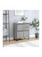 Wooden Buffet Gray L60xW35xH70cm