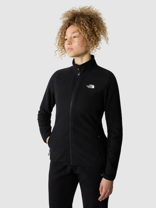 100 Glacier Women's Sweatshirt Jacket Black
