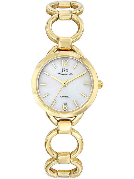 GO Mademoiselle Women's Watch with Gold Metal Bracelet