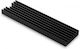 Axagon M.2 SSD-Kühlung 80mm SSD ALU Gehäuse Silikon-Wärmepads Höhe 6mm Schwarz
