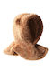 Knitted Beanie Cap Beige