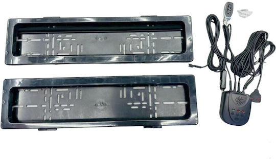 Car Electrical Spare Part License Plate Concealment System with Remote Control