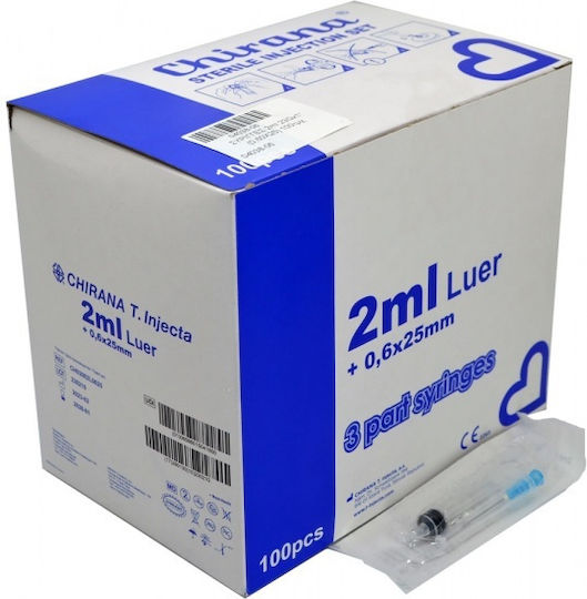 Chirana 23G 2ml 100Stück