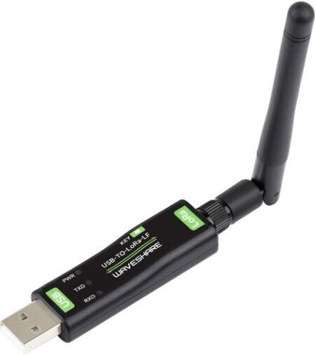 Waveshare SX1262-LF USB to LoRa