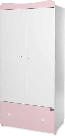 Exclusive Zwei Türen Schrank Weiß 57x80x178cm