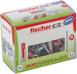 Fischer Duopower S Ούπα Kunststoff 50Stück