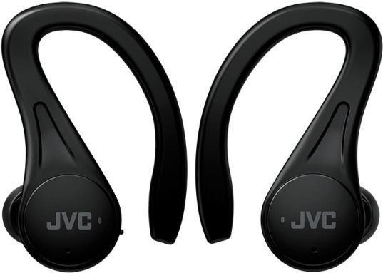 JVC HA-EC25T In-ear Bluetooth Handsfree Ακουστικά με Αντοχή στον Ιδρώτα και Θήκη Φόρτισης Μαύρα