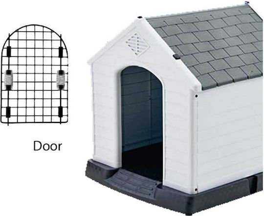 Metallic Door for Dog House Luxe 88x79x82cm