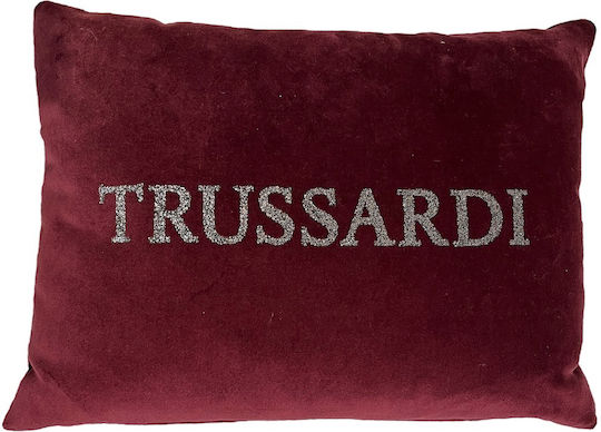 Trussardi Бордова Възглавница 30x40 см Trussardi Бордова Възглавница 30x40 см