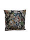 Supergreens Perna de canapea din Catifea Negru 45x45cm.