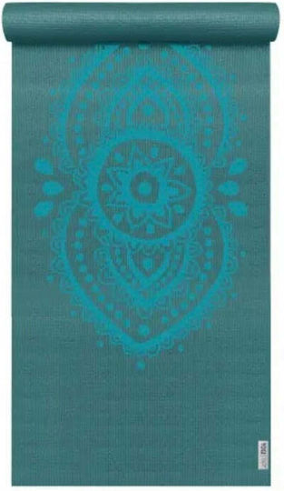Yogistar Στρώμα Γυμναστικής Yoga Τιρκουάζ (183x61x0.4cm)