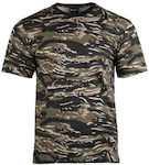 Mil-Tec Camo T-shirt in Khaki color