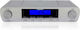 Blaupunkt KR14BT Επιτραπέζιο Ραδιόφωνο Ρεύματος με Bluetooth Ασημί