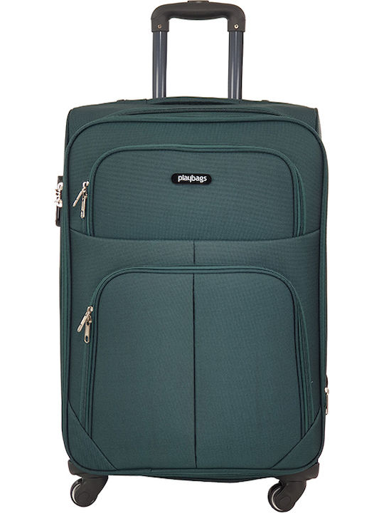 Playbags FW877 Mittlerer Reisekoffer Weichschal...