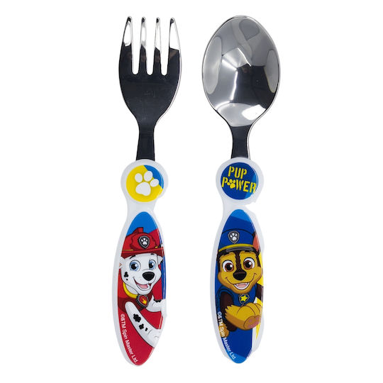 Stor Set pentru bebeluși cu Furculiță din Metal 2buc