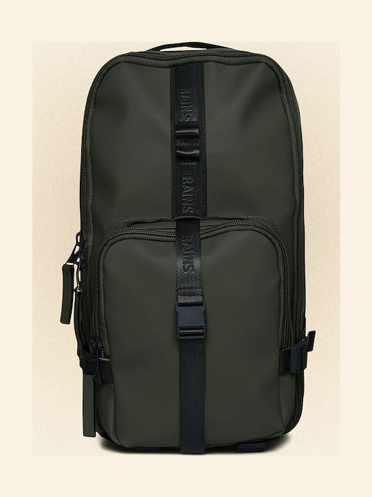 Rains Backpack Αδιάβροχο 13lt Πράσινο