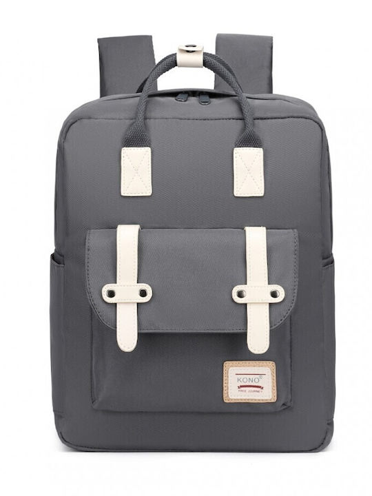 Kono Backpack Αδιάβροχο Γκρι