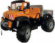 Taurus Doppelsitzer Lastwagen 12 Volt Orangen Für 3+ Jahre