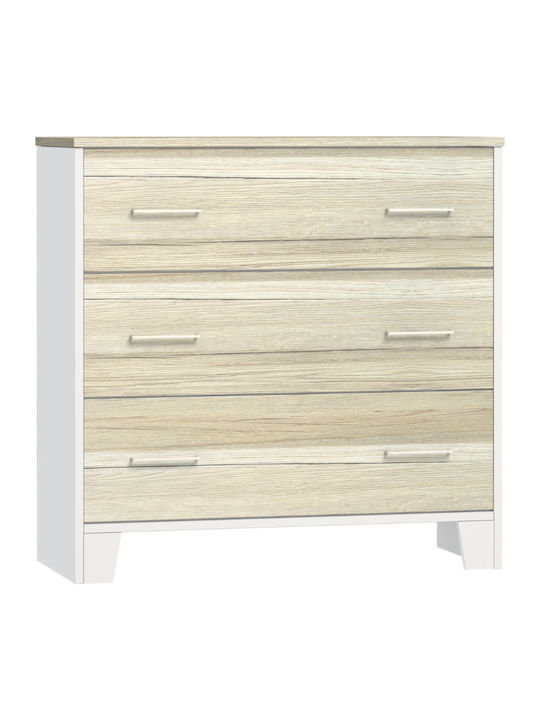 Baby Changing Table-Dresser Beige 91x39x89cm