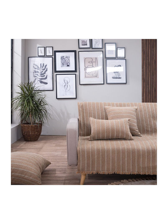 Teoran Jersey Ριχτάρι Πολυθρόνας Chenille 180x1...