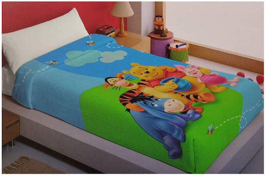 Disney Disney Kinderdecken Fleece Blaue 160x240cm