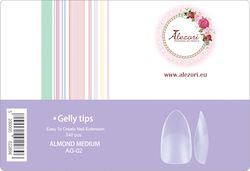 UpLac Nail Tips in Blue Color 240pcs