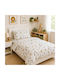Astron Italy Monkeys Set Kids Duvet Cover Single with Pillowcase Cotton Gray 165x250cm