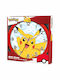 Kids Licensing Kids Wooden Wall Clock Pokémon 25cm