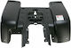 Maier Motorcycle Rear Wheel Fender Black 1pcs