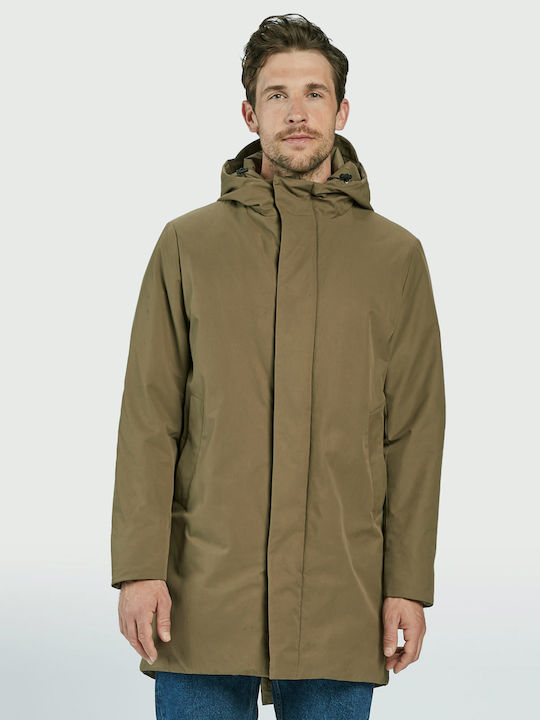 Gabba Men's Winter Jacket Khaki