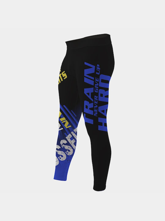 Athlon Long Men Martial Arts Leggings Black