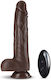 Blush Realistic Vibrator 22cm Brown