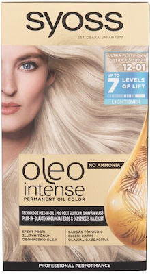 Syoss Oleo Intense Haarfarbe 12-01 Ultra Platinum 50ml