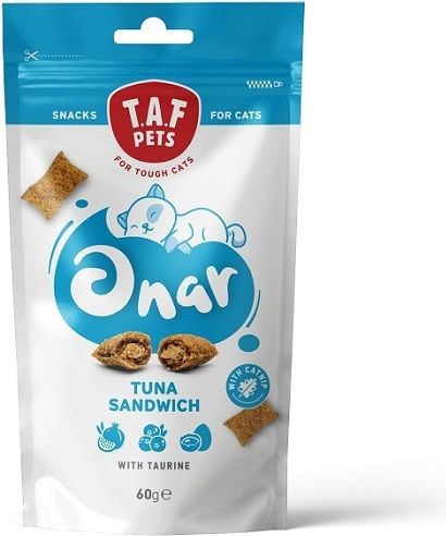 T.A.F. Pets Katzenleckerlis mit Thunfisch für Katze 60g