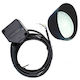 Grital Group PFR 50 Wireless Garage Door Photocell Sensor with Reflector and Range 7m