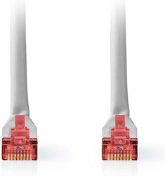 Nedis S/FTP Cat.6 Καλώδιο Δικτύου Ethernet 3m Γκρι