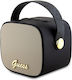 Guess 4G Leather Script Logo Bluetooth високоговорител 5W с живот на батерията до 2 часа Черен