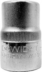 Dowidat Nuss Sechskant mit Vierkant-Antrieb 1/4" 1Stück