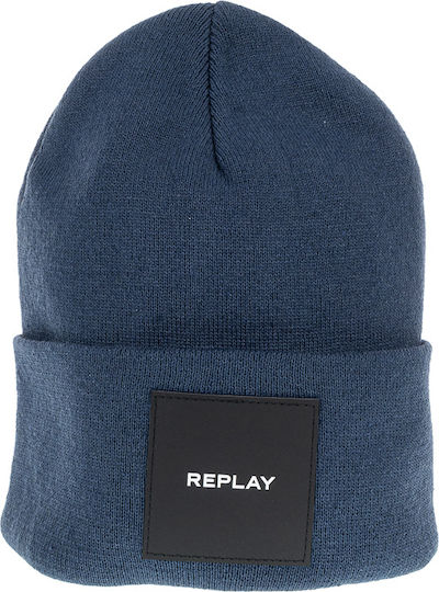 Beanie Beanie Knitted in Blue color