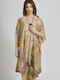 Ble Resort Collection Γυναικείο Κιμονό Παραλίας Πολύχρωμο