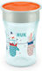 Nuk Baby Cup Magic Cup made of Silicone Orange 230ml for 8m+m+
