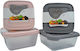 Sidirela Cook Plastik Kinder Lunchset Rosa