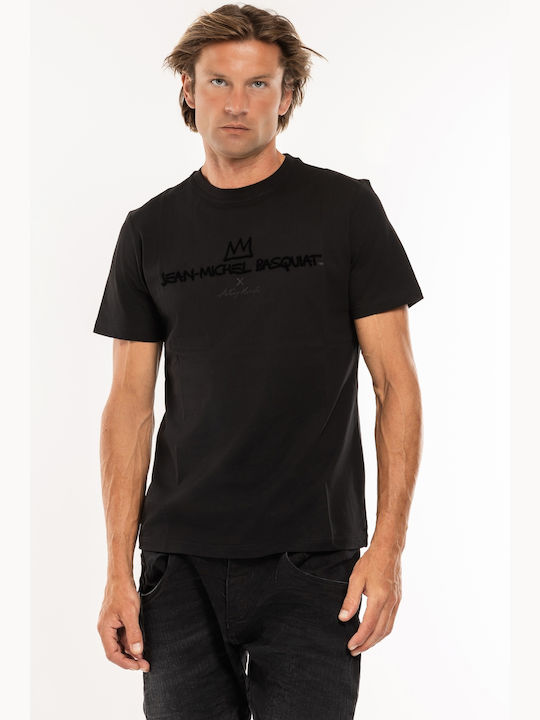 Antony Morato Men's Short Sleeve T-shirt Black