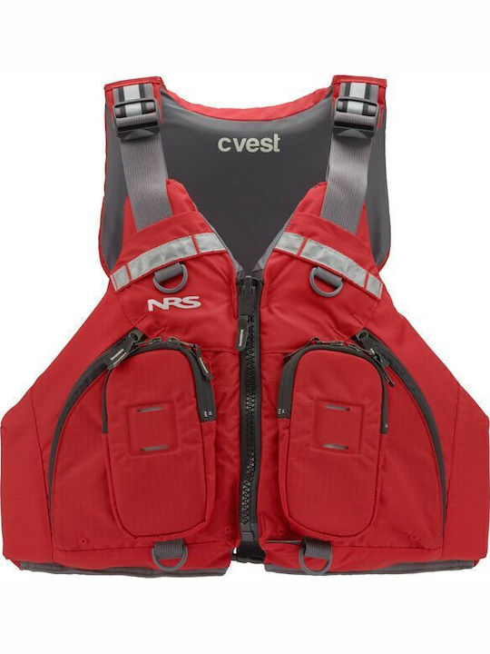 NRS Adults Life Jacket for Water Sports Red