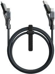 Nomad Kevlar USB to Type-C / micro USB 1.5m Cable (NM0191C090)