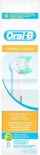 Oral-B Clean Заместители на главите на електрическата четка за зъби 2бр