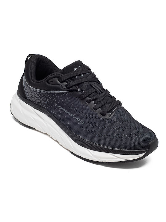 Marathon Damen Sneakers Schwarz