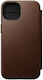 Nomad Folio Задна корица Кожа 0.75мм Кафяв (iPh...