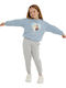 Kinder Sweatpants Set - Jogginganzug Hellblau 2Stück Believe In Yourself