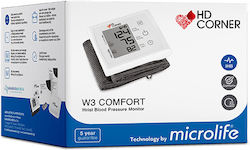Microlife HD Corner BP W3 Comfort Ηλεκτρονικό Πιεσόμετρο Καρπού